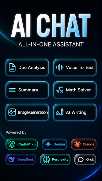Ảnh màn hình ứng dụng ChatFari: AI Chatbot Assistant